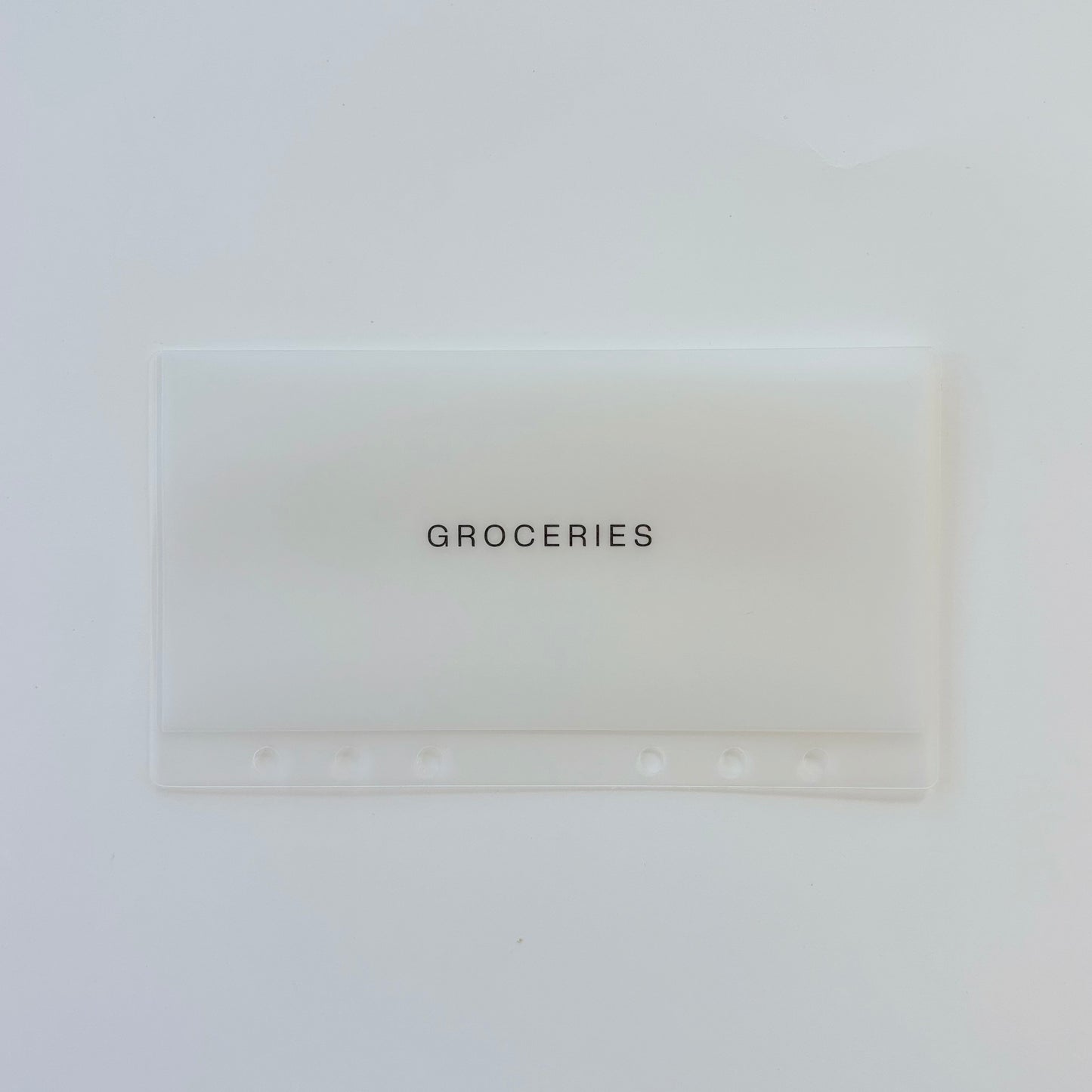 Individual Cash Envelopes