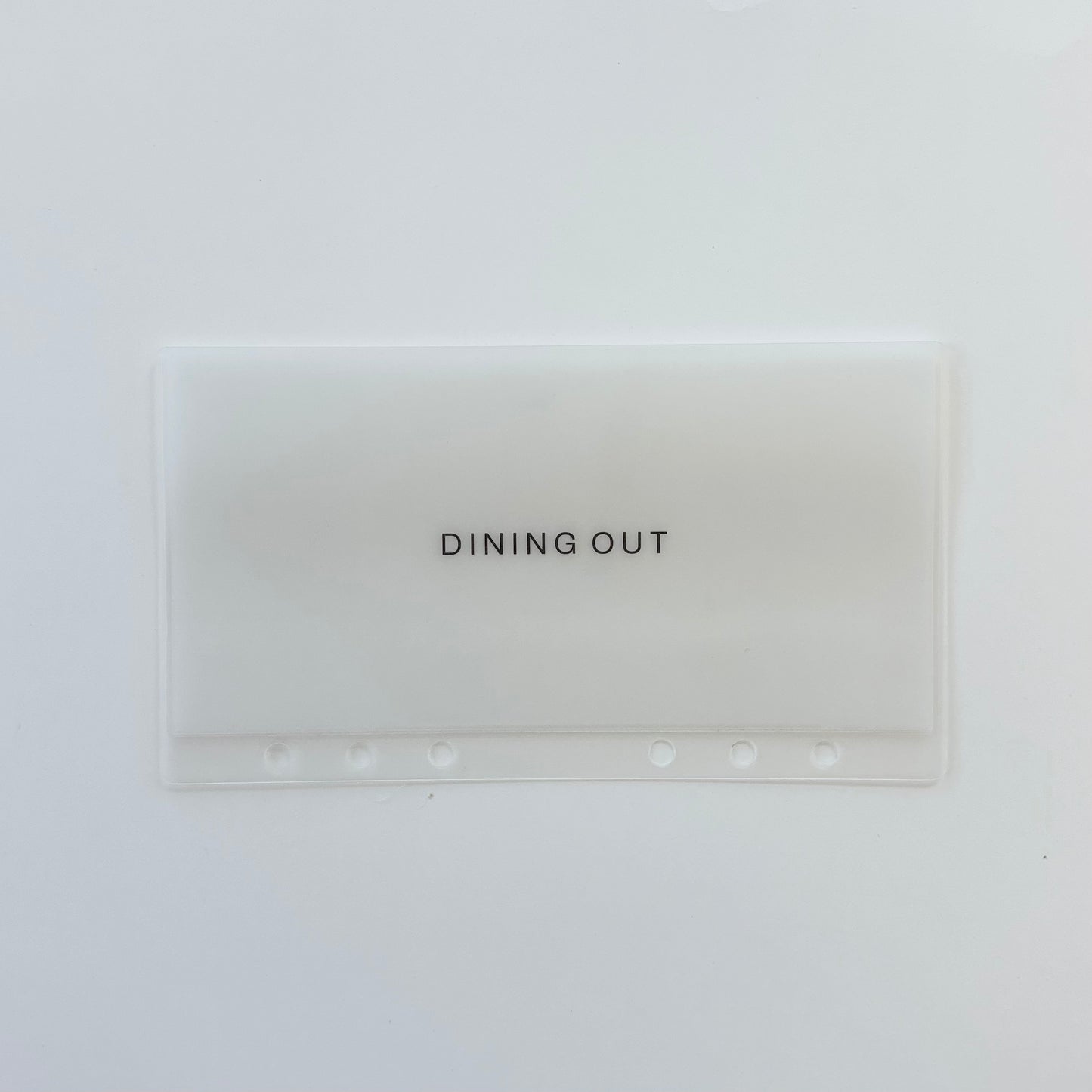 Individual Cash Envelopes